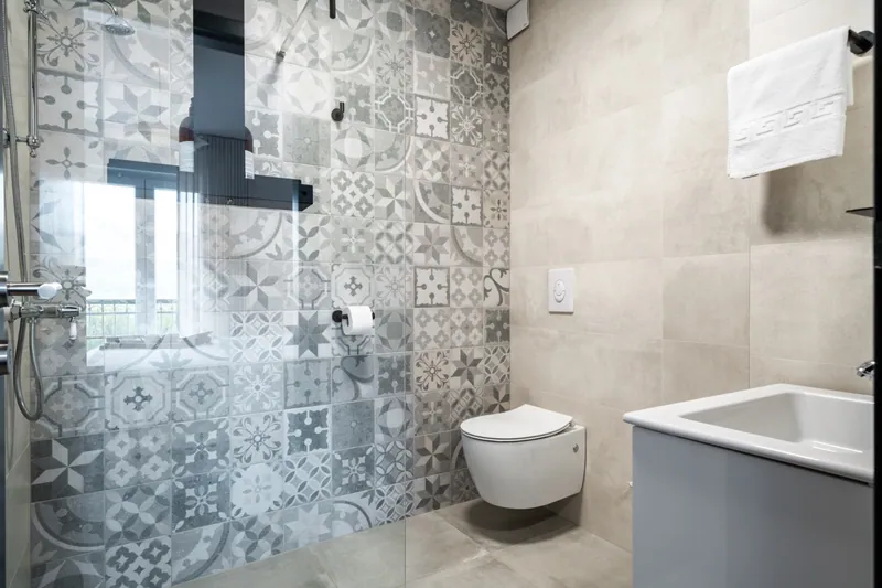 Ensuite bathroom with walk-in shower